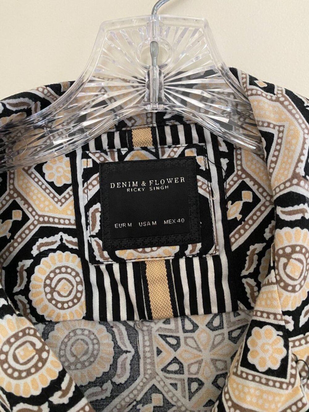 Geometric Pattern Button Up - Picture 7 of 7